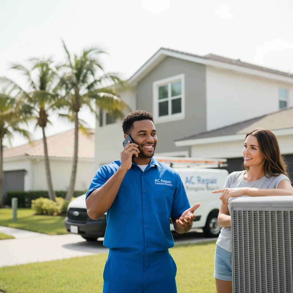 AC Repair Pompano Beach customer support in Addis